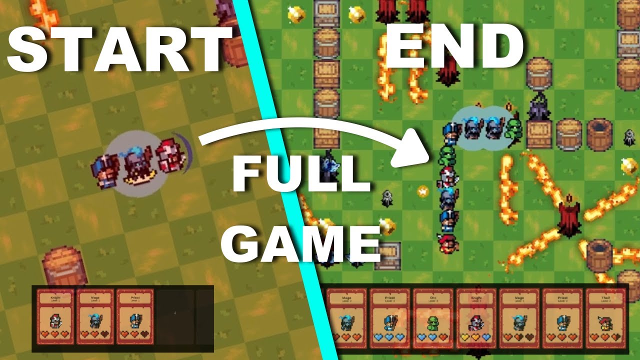 Unleash Your Army in TOWER RAID | Full Game | GMTK 2023 Entry - YouTube