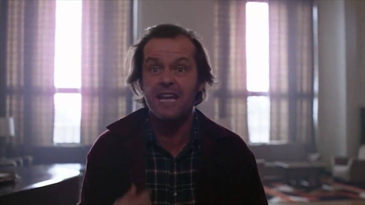 The shining (scene 1), the stairs scenes, Most Memorable movie scenes