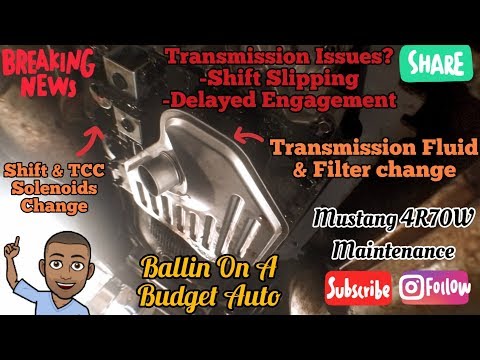 transmission-slipping-or-delayed-engagement?-transmission-fluid,-filter,-&-solenoid-change