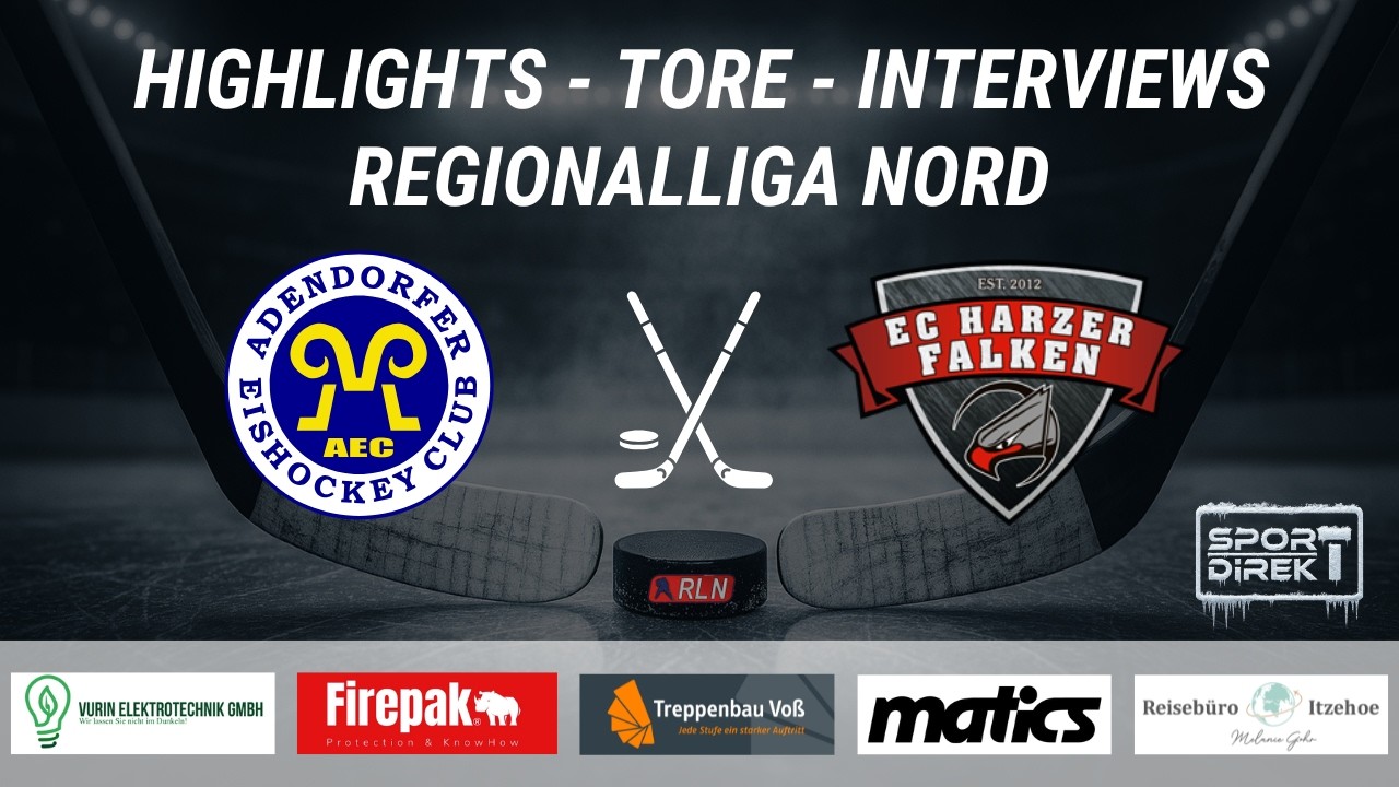 Torspektakel !! Adendorfer EC vs. Harzer Falken