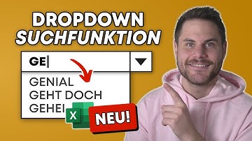 Die NEUE durchsuchbare Dropdown Liste in Excel