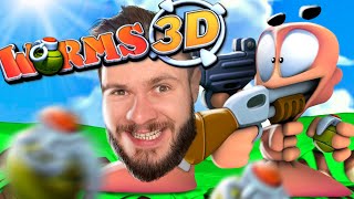 ОБЪЕМНЫЕ ЧЕРВЯЧКИ // FROST & SNAKE: Worms 3D