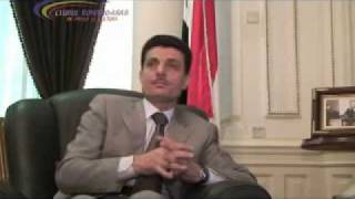 لقاء مع محمد الحسين وزير المالية السوري2