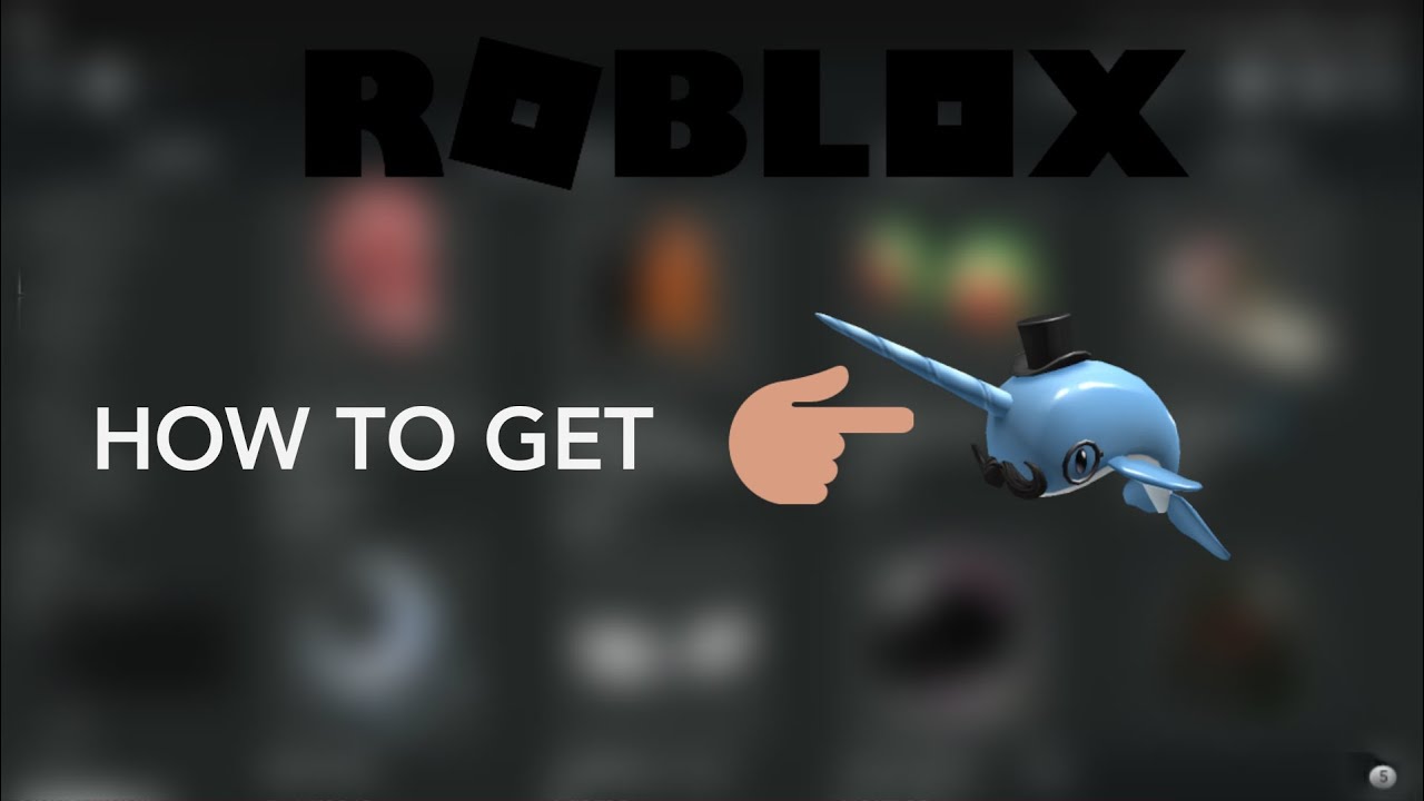 How To Get The Dapper Narwhal Shoulder Pal Roblox Youtube - www.roblox.come/redeem