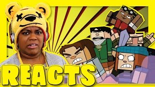 Minecraft Animation 2 | SmashBits Animations Reaction | AyChristene Reacts