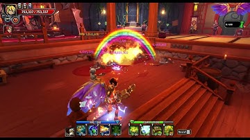 Dungeon Defenders 2, new huntress oil flask shard, rainbow flask! (look closely at the fx)