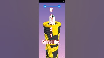 Stack ball satisfying game #jcb#stackball3dgameplaylevelscross200#stackball