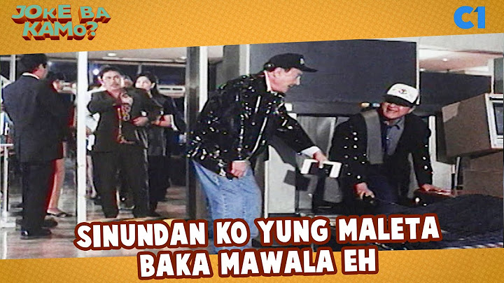 Sinundan Ko Yung Maleta Baka Mawala Eh | Home Sic Home | Joke Ba Kamo