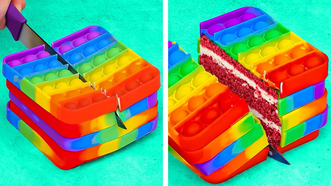 POP IT CAKE || Jaw-Dropping TIK TOK Hacks And Challenges You'll Be Grateful For