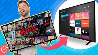 DAORA! Lançaram um SISTEMA NOVO de SMART TV! Conheça a ROKU TV na AOC S5195!