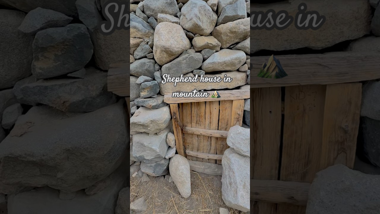 Old shepherds house located in mountain ⛰️ #mountains #nature #visittoheaven #khapluvalley #beauty