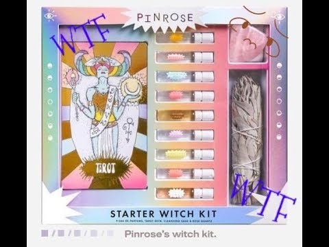 Sephora's Starter Witch Kit by Pinrose has crystals, sage, and