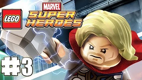 LEGO Marvel Superheroes - 100% Guide - Level 3 - Exploratory Laboratory (HD Gameplay Walkthrough)