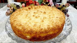 Torta Três Leites (Crumble Streusel Leches)