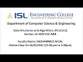 DSA Classes and Objects Lecture 5 Part 3