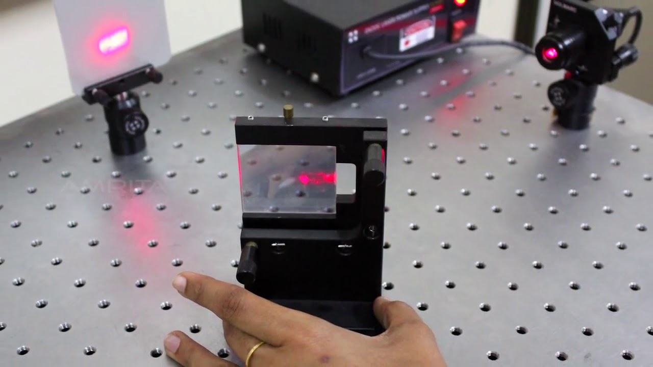 Michelson Interferometer /Optics/Engineering Physics - YouTube