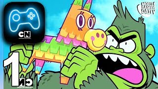CARTOON NETWORK ARCADE - Smashy Pinata | Brains Vs Bugs | GO GO KO Mini Games (iOS Android) screenshot 1