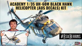 ACADEMY 1/35 UH-60M Black Hawk Helicopter (Aus Decals) Kit | #askhearns