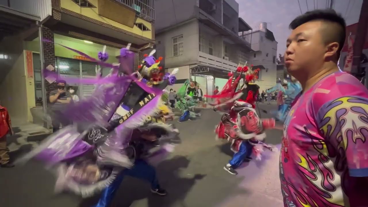 112.12.31 梓官城隍廟遶境 #屏東萬丹天鳳會館電音三太子