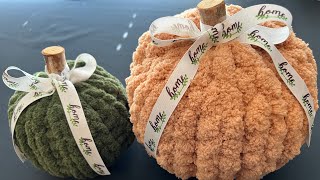 HAND KNIT A CHUNKY PUMPKIN by Brenda Kay 13,842 views 8 months ago 11 minutes, 36 seconds