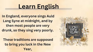 Graded Reader || Improve Your english ||Learn English Practice || A Lucky New Year  || Level  1