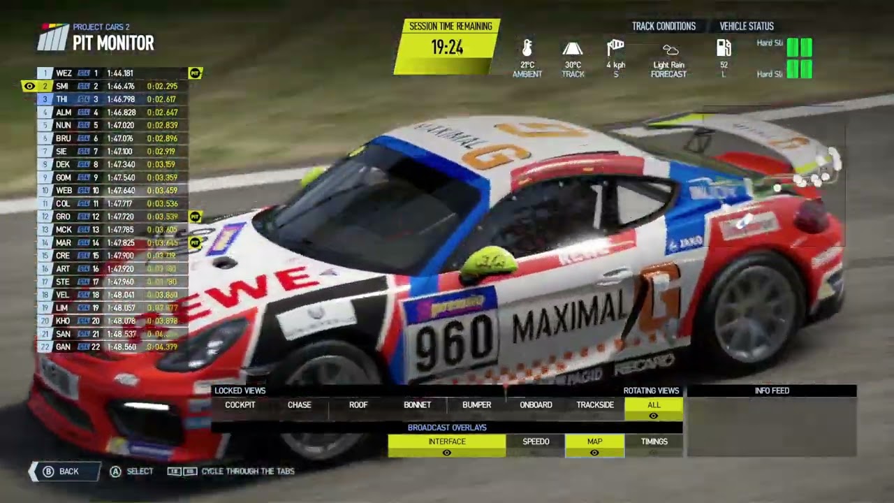 Project cars 2 gameplay season 18 race 5 Q GT4 European Championship   No Commentary