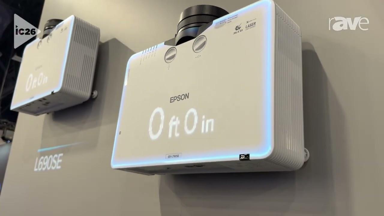 InfoComm 2026: Epson Talks About PowerLite L-Series Fixed Lens Laser 4KE Projectors