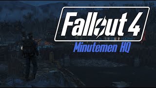 Fallout 4 Settlement Builds | Minutemen HQ | Sanctuary