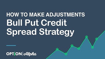 Bull Put Credit Spread Strategy - How To Make Adjustments