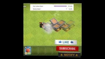 max level goblin 👺 vs spring traps coc funny 🤣 short video #shorts #clashofclan #ytshorts #viral