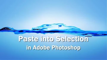 Paste Into Selection in Adobe Photoshop