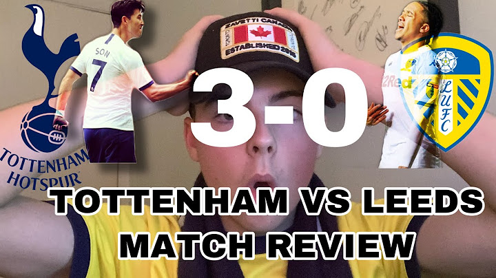 SON HEUNG-MIN ((손흥민) SCORES AS SPURS RUN RIOT ON LEEDS