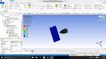 ANSYS R3 Bullet Crash Analysis
