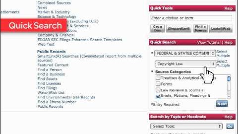 lexis.com Searching Basics