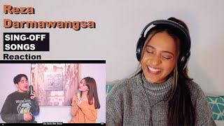 Reza Darmawangsa - SING-OFF  | REACTION!!