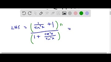 Verify the identity: csc(x) + 1 = 1 + sin?(x) 1 + cot?(x)