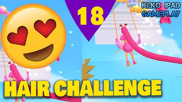 Hair Challenge - Level 18 - KEKO IPAD GAMEPLAY Android ios