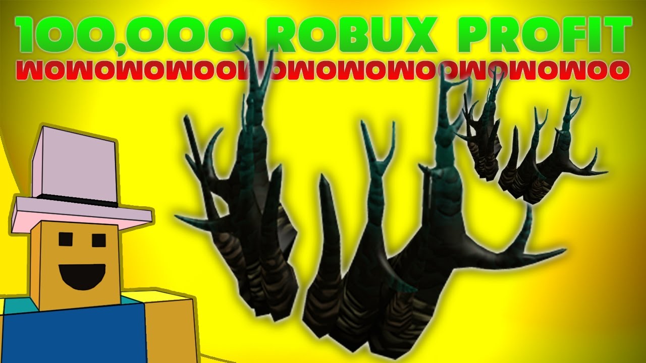 Project Profit Sinister Branches Over 100 000 Robux Profit Youtube - sinister d roblox