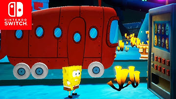 SpongeBob Battle for Bikini Bottom Rehydrated (Switch) - Walkthrough Part 8 No Commentary Gameplay