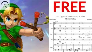 FREE download SATB Choral Music | The Legend of Zelda: Ocarina of Time Medley