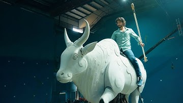 Mahesh Babu Intro - Behind The Scenes | #GlobeTrotter Event | Varanasi | SS Rajamouli