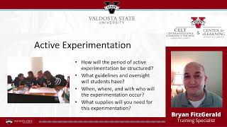 Experiential Learning: Active Experimentation