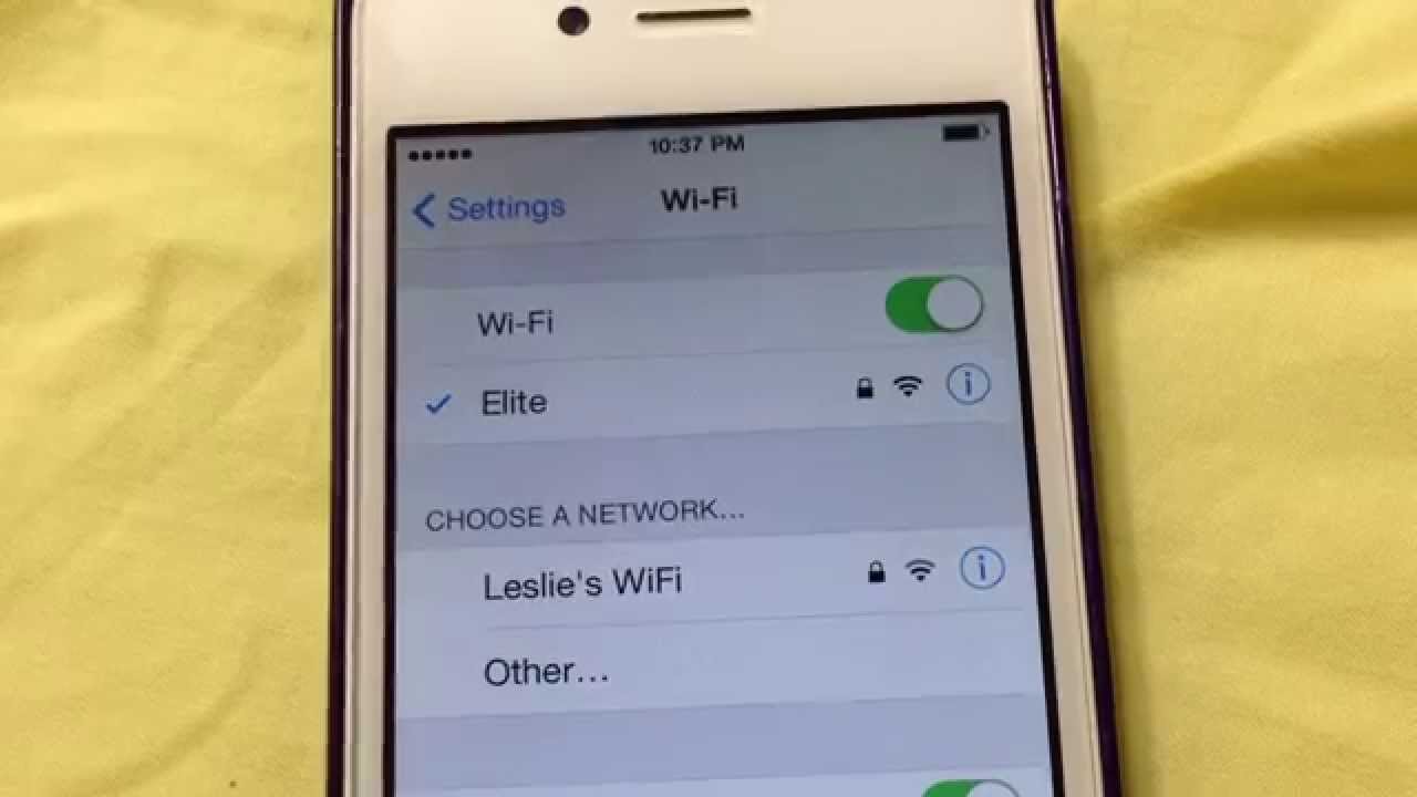 iPhone 4S WIFI Issue Fix! WIFI Grayed Out In Settings Fix! (Easy ...