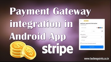 Payment Gateway Integration in Android  | Stripe Payment gateway | Full step by step guide