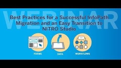 Migrate InfoPath Forms to PowerApps? Consider this Alternative - NITRO Studio