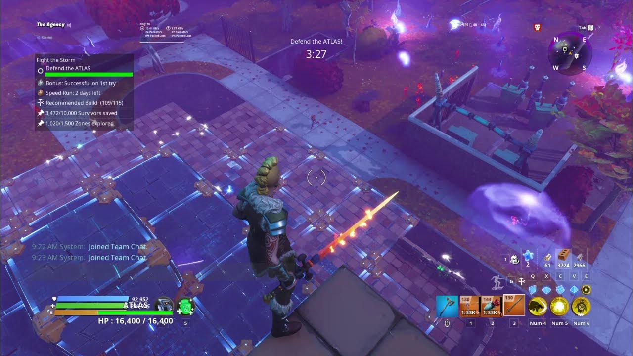 Fortnite STW Thunder Thora (Electrified Floors) YouTube