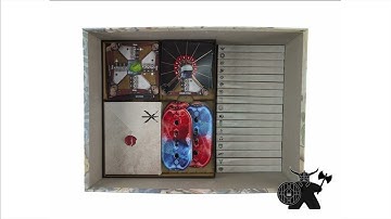 Gloomhaven 2nd Edition Insert | Wooden Organizer