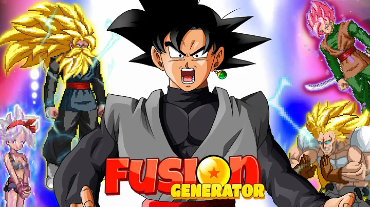Goku Black's Epic Adventure in Dragon Ball Fusion Generator