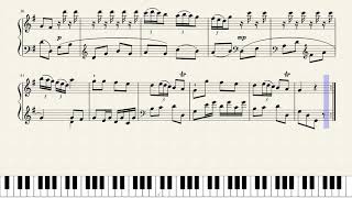 Haydn, Sonata in G Major HOB.XVI:8. [Piano Tutorial + Sheets]