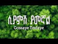 Gossaye Tesfaye Siyamsh Yamegnal ßê ßï ßêØßê ßï ßêÿßèøßêì Ethiopian Lyrics Music Gossaye Tesfaye Siyamsh Yamegnal ßê ßï ßêØßê ßï ßêÿßèøßêì Ethiopian Lyrics Music